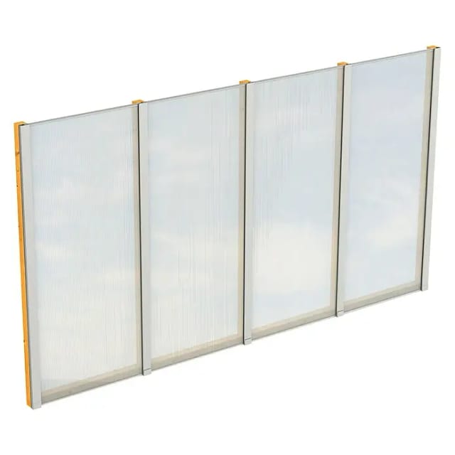 SKANHOLZ Seitenwand, B x H: 343 x 200 cm, Holz, Farbe: eiche hell
