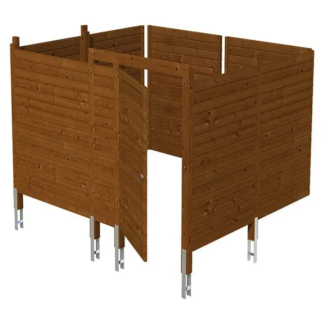 SKANHOLZ Brüstung, Breite: 275 cm, nussbaum