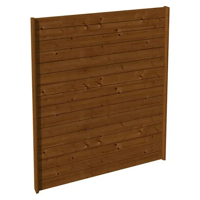 SKANHOLZ Seitenwand, Breite: 141 cm, nussbaum