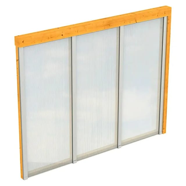 SKANHOLZ Seitenwand, B x H: 255 x 200 cm, Holz, Farbe: eiche hell