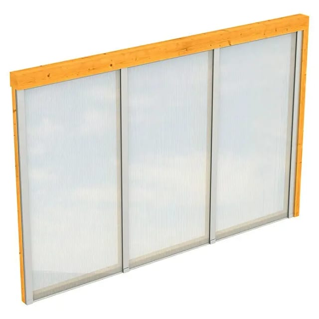SKANHOLZ Seitenwand, B x H: 305 x 200 cm, Holz, Farbe: eiche hell