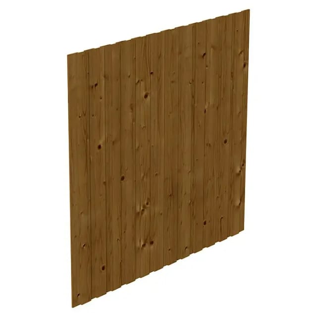 SKANHOLZ Seitenwand, BxH: 230 x 220 cm, Holz, nussbaum