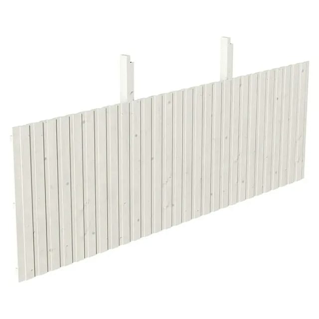 SKANHOLZ Rückwand, BxH: 550 x 180 cm, Holz, weiß