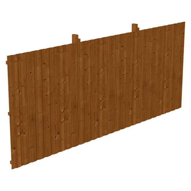 SKANHOLZ Rückwand, BxH: 550 x 220 cm, Holz, nussbaum