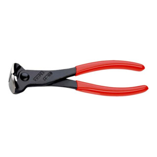 KNIPEX 68 01 180 EAN Vornschneider mit Kunststoff überzogen schwarz atramentiert 180 mm