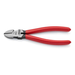 KNIPEX 70 01 160 EAN Seitenschneider mit Kunststoff überzogen schwarz atramentiert 160 mm
