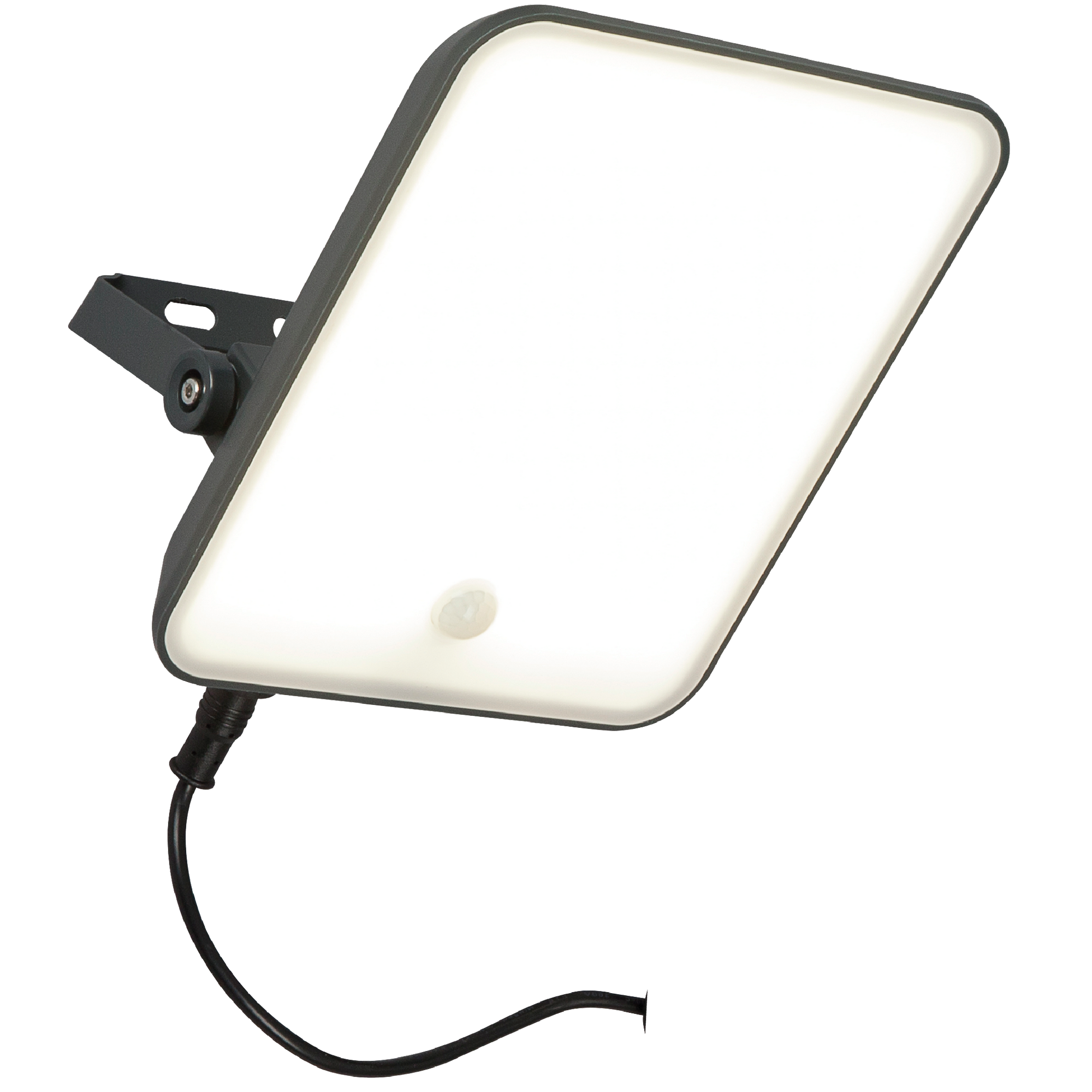 toom Solar-Außenwandleuchte 'Jinan' mit Bewegungssensor 1000 lm neutralweiß IP 65 16,4 x 20 cm