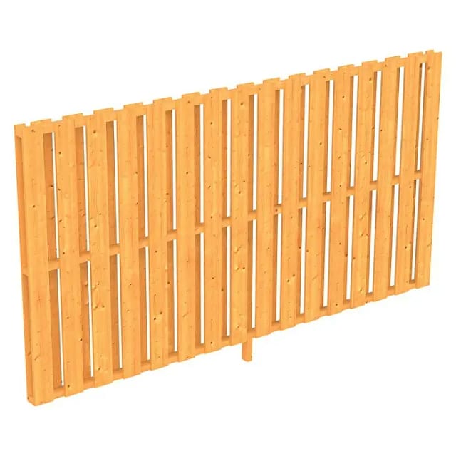 SKANHOLZ Seitenwand, B x H: 78,5 x 160 cm, Douglasienholz, Farbe: natur - beige