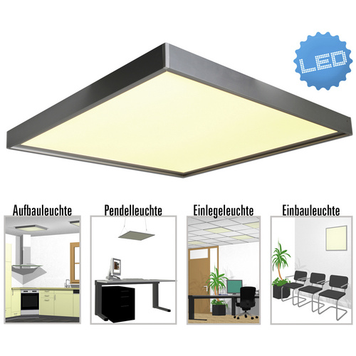 NÄVE LED-Panel »Diversity«, inkl. Leuchtmittel in warmweiß - weiss Bild 2