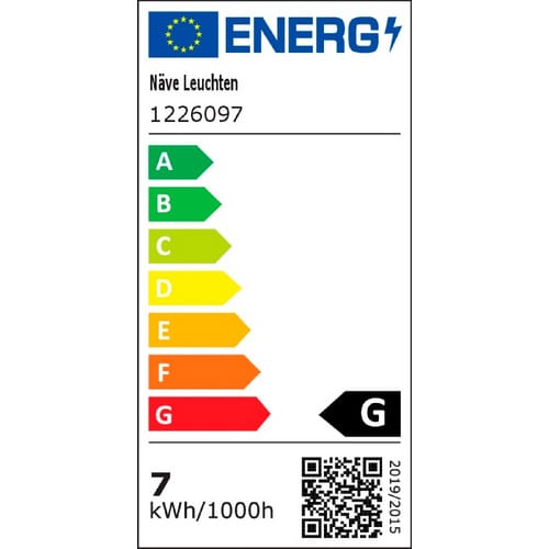 NÄVE LED-Außenwandleuchte, 7 W - grau
