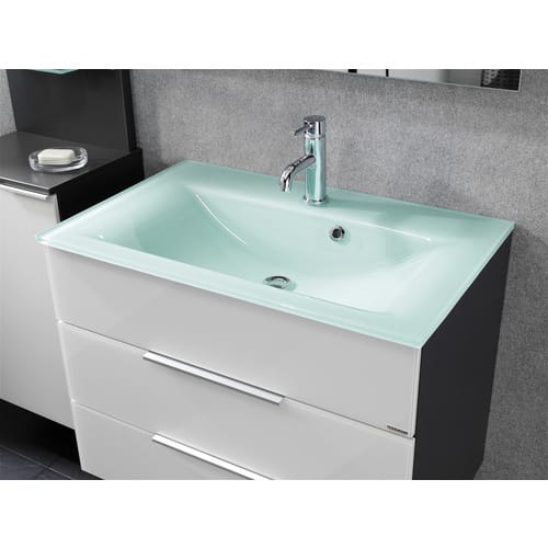 FACKELMANN Waschtischunterschrank »KARA«, BxHxT: 79,4 x 58,7 x 48,8 cm - weiss