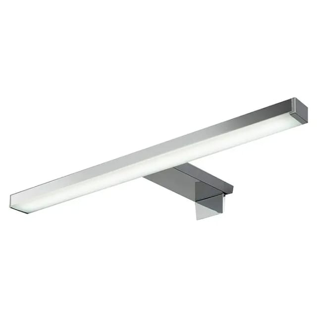 FACKELMANN LED-Aufsatzleuchte, BxHxT: 30,2 x 3,7 x 12,5 cm, 5000 K, kaltweiß, 5,6 W - silberfarben