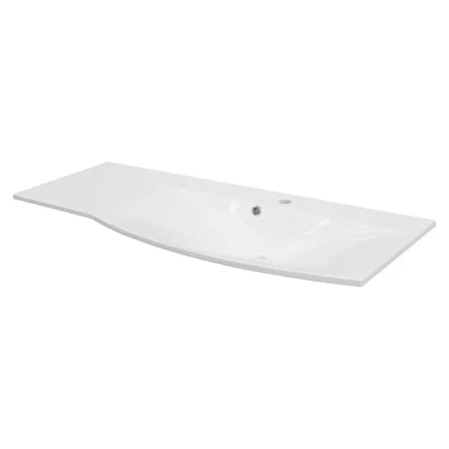 FACKELMANN Waschbecken »VERONA«, BxHxT: 115x15,3x46 cm - weiss