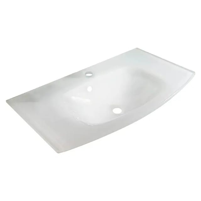 FACKELMANN Waschbecken »VERONA«, BxHxT: 80,1x12,2x46,2 cm - weiss