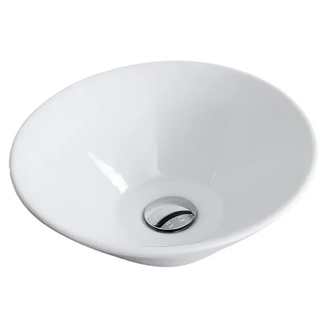FACKELMANN Waschbecken, Keramik, BxHxT: 42 x 15,5 x 42 cm - weiss