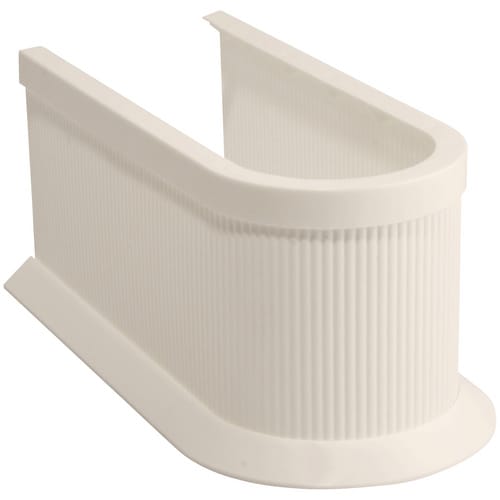 FACKELMANN Siphonabdeckung, pergamon, Kunststoff, BxHxT: 13,2 x 11 x 26,8 cm, - beige
