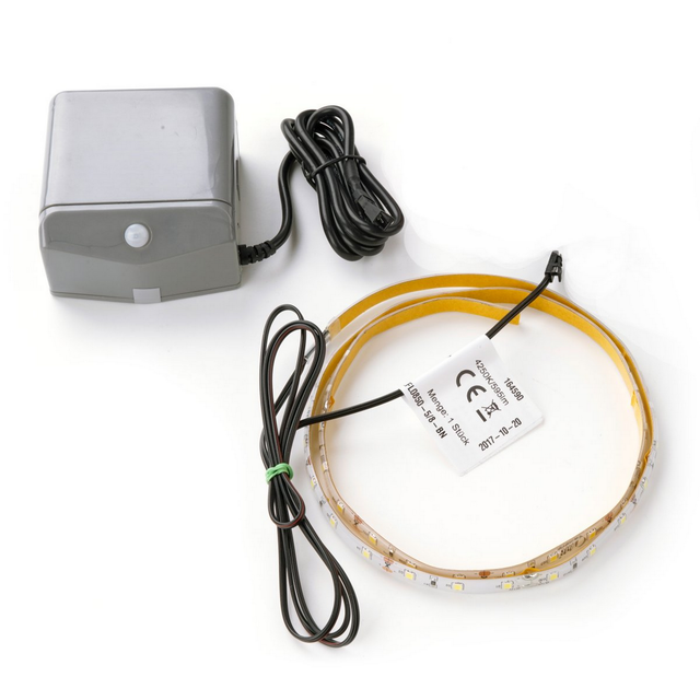 FACKELMANN LED-Band, BxHxT: 80 x 79,8 x 15,3 cm, 4250 K, neutralweiß, 2.75W - grau
