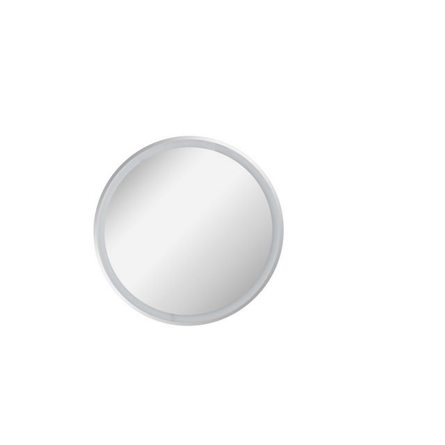 FACKELMANN Spiegelelement »MIRRORS«, BxHxT: 60 x 60 x 3 cm, 4250 K, neutralweiß, 8W - grau