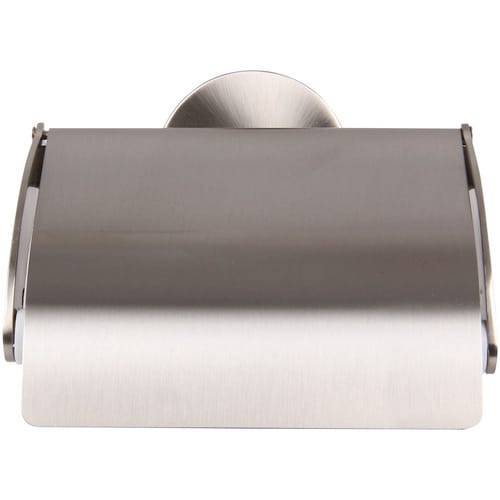 FACKELMANN Toilettenpapierhalter »Fusion«, BxHxT: 13,5 x 13 x 10 cm - silberfarben