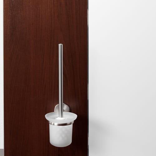 FACKELMANN Toilettenbürste »Fusion«, BxHxT: 11 x 38 x 15 cm - silberfarben