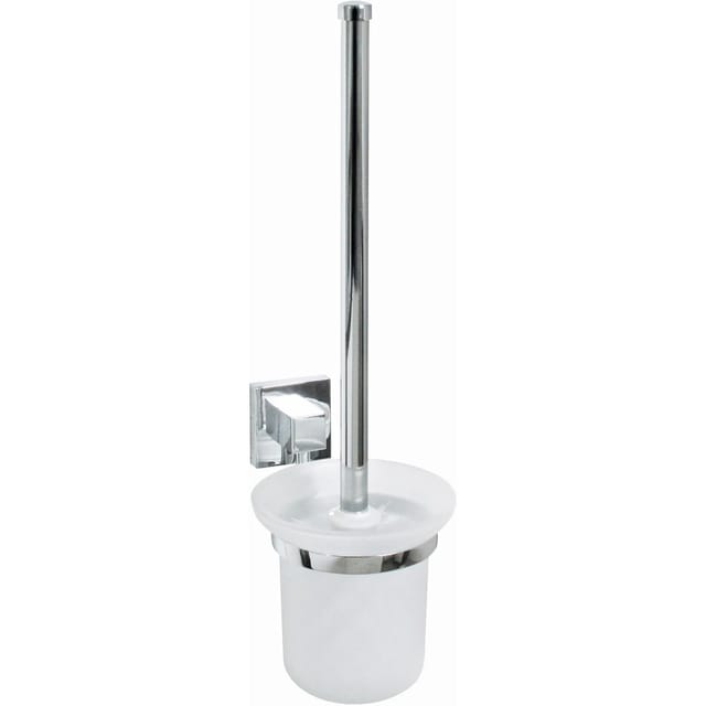 FACKELMANN Toilettenbürste »Mare«, BxHxT: 11,5 x 38 x 15 cm - silberfarben
