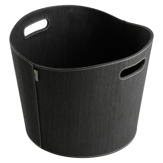 ADURO Holzkorb »Proline«, Ø: 39cm, schwarz, PET