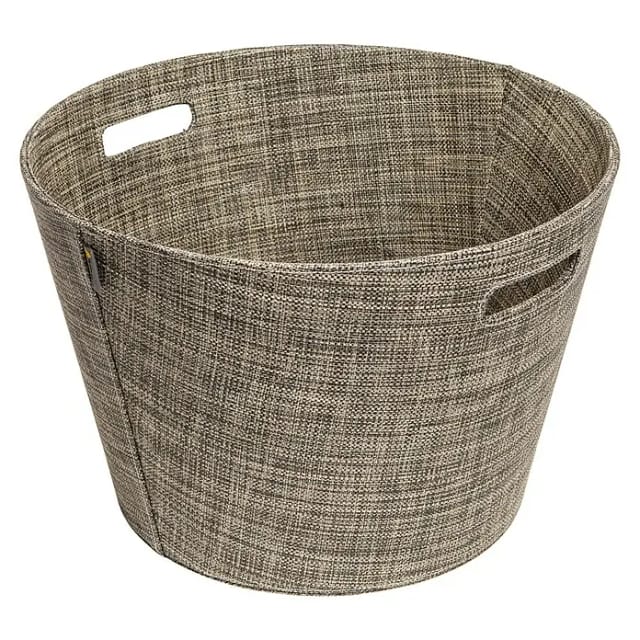 ADURO Holzkorb »Proline«, Ø: 45cm, Khaki, PET - gruen