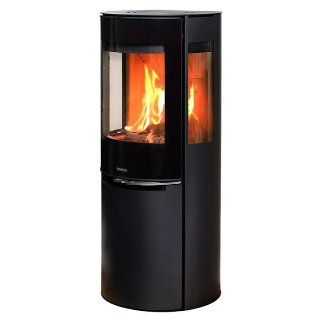 ADURO Kaminofen »Aduro 9.5 Air Lux«, schwarz, Stahl, 6 kW