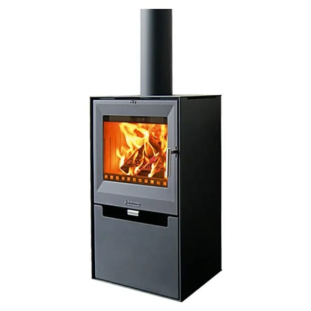 ADURO Kaminofen »Aduro 14«, schwarz, Stahl, 6,5 kW