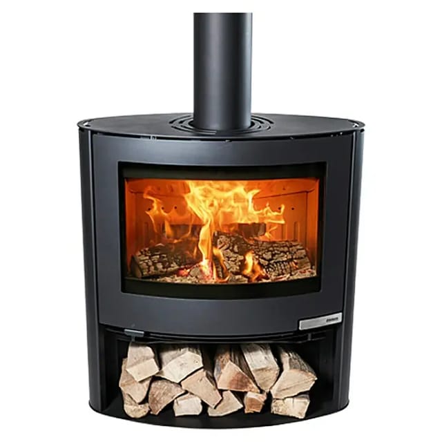 ADURO Kaminofen »Aduro 15.2«, schwarz, Stahl, 6,5 kW