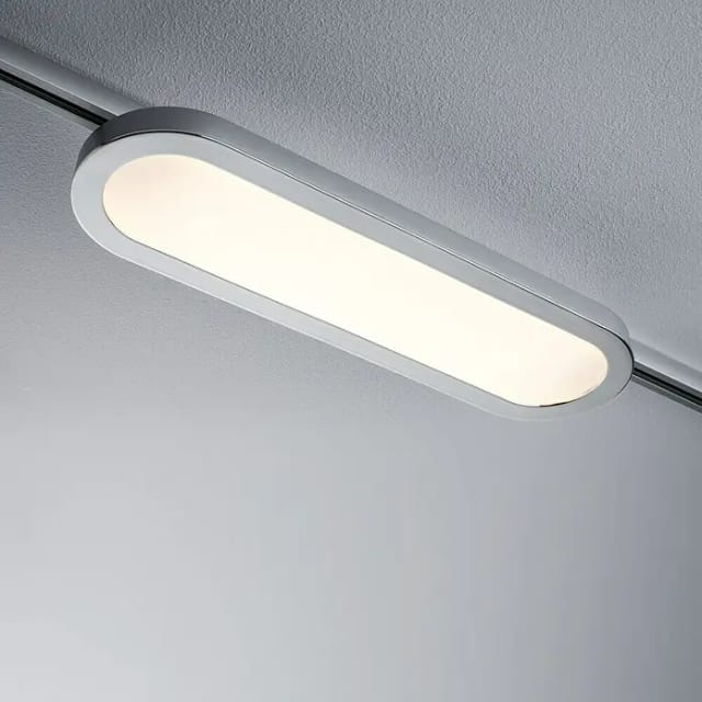 PAULMANN LED-Pendelleuchte »URail«, inkl. Leuchtmittel in warmweiß - silberfarben
