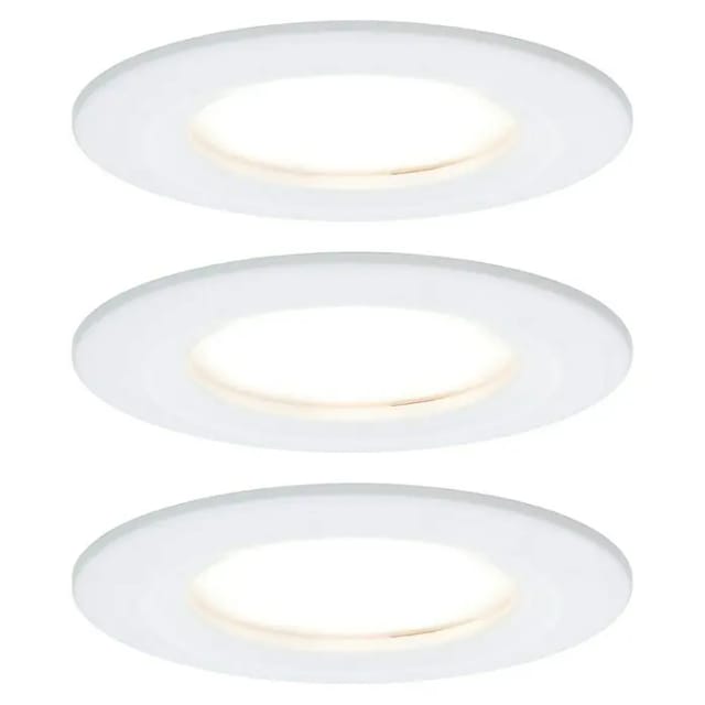 PAULMANN Einbauleuchte »Nova Coin«, 6,5 W, Einbautiefe: 4,5 cm - weiss