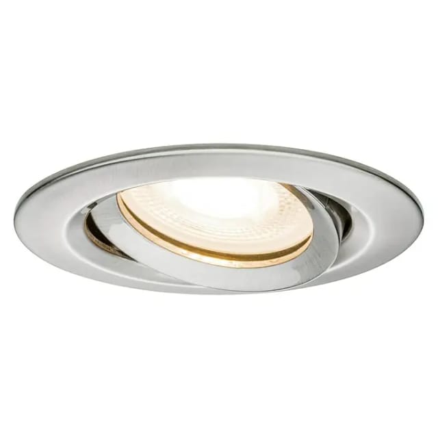 PAULMANN Einbauleuchte »Nova«, 7 W, Einbautiefe: 9 cm - silberfarben