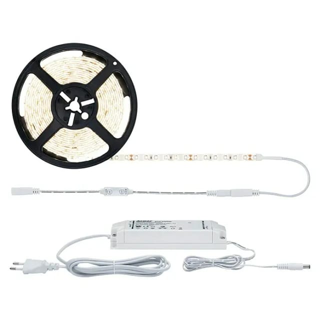 PAULMANN LED-Streifen »SimpLED«, 500 cm, warmweiß, dimmbar - weiss