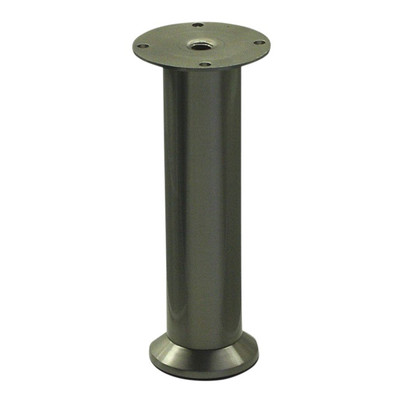 Unterbau-Möbelfuß, Joti,Ø 35x150mm, edelstahloptik