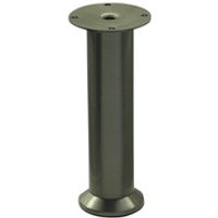 Unterbau-Möbelfuß, Joti,Ø 35x150mm, edelstahloptik Bild 2