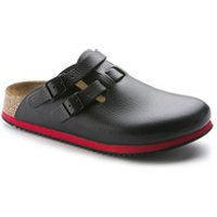 Clog Kay Superlauf, WB, Naturleder, schwarz/rot, schmal, Größe 35 Bild 2