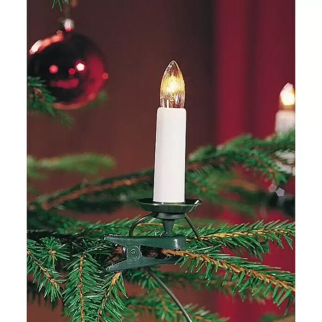 Konstsmide Lichterkette, 18,6 m mit 35 Glühlampen - gruen