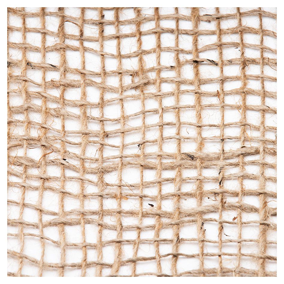 NOOR Erosionsschutzmatte Jute Netz, 1,22x50 m; 250 g/m²