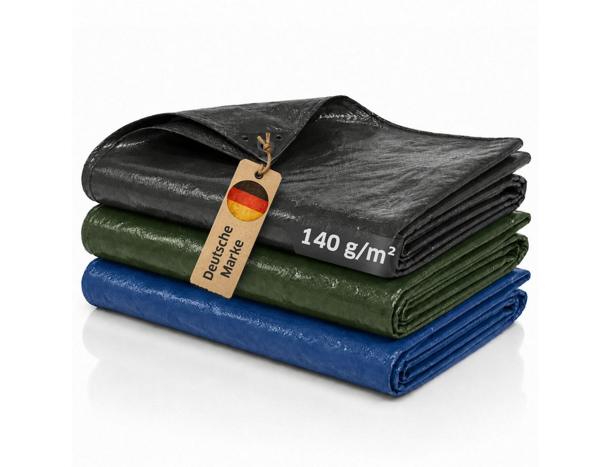 NOOR Gewebe-Plane Profi 140g/m² anthrazit, 2x3 m Bild 5