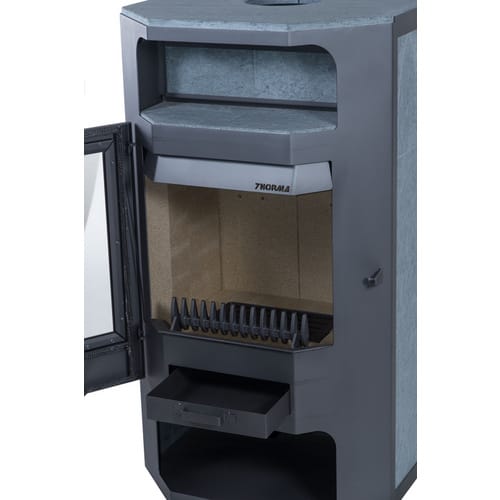 THORMA Kaminofen »Frankfurt«, Speckstein, 9 kW - grau