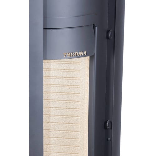 THORMA Kaminofen »Sevilla«, eisengrau, Stahlblech, 7,5 kW, Zeitbrand geeignet