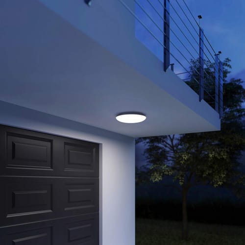 STEINEL LED Sensorleuchte DL Vario Quattro S - silberfarben