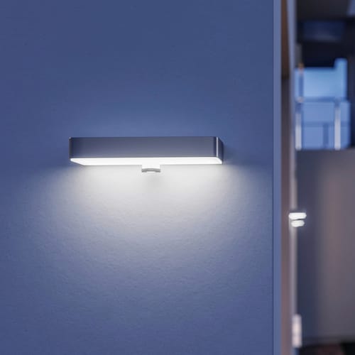 STEINEL Sensor-Außenleuchte »XSOLAR SOL-O S«, silber, mit Bewegungsmelder und Dämmerungssensor - silberfarben