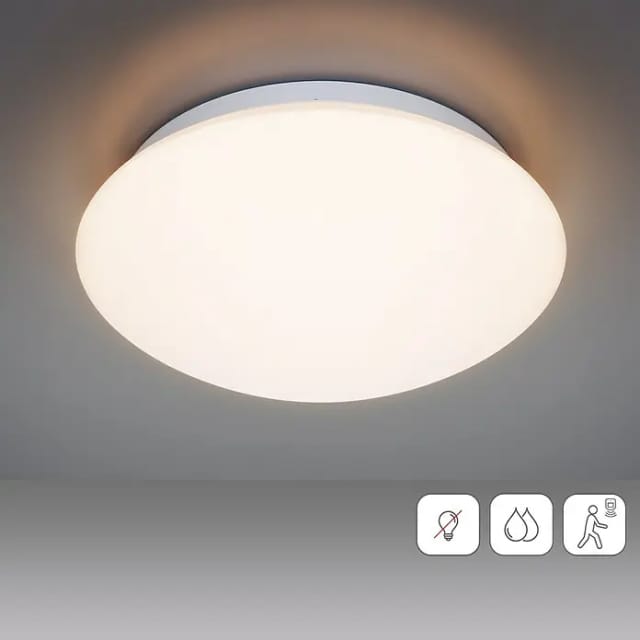 STEINEL Innensensorlampe »RS 16 L«, LED, 60 lm, mit 360°-Sensor, rund, IP44 - weiss