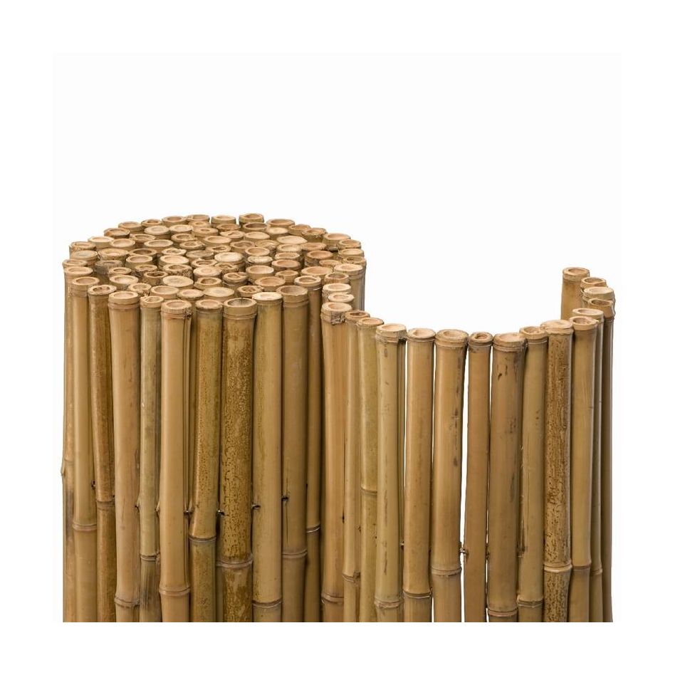 NOOR Sichtschutzmatte Bambusmatte Deluxe, 2x2 m