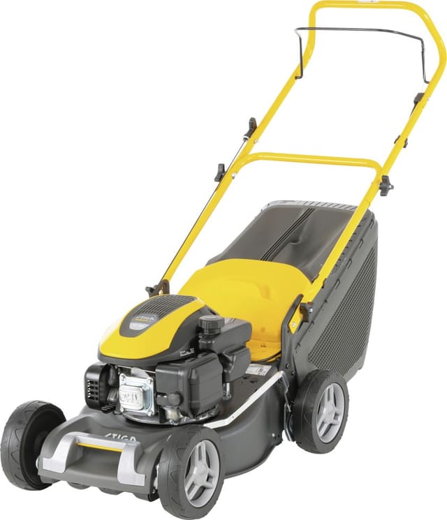 STIGA Benzin-Rasenmäher, 1,9 kW, Schnittbreite: 41 cm - gelb