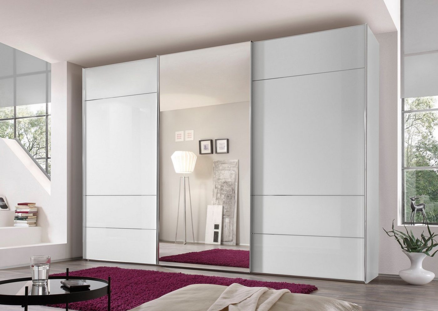 STAUD Schwebetürenschrank Sonate Lucca mit Spiegel, Made in Germany Mit vier verschiedenen Ausstattungsvarianten Bild 4