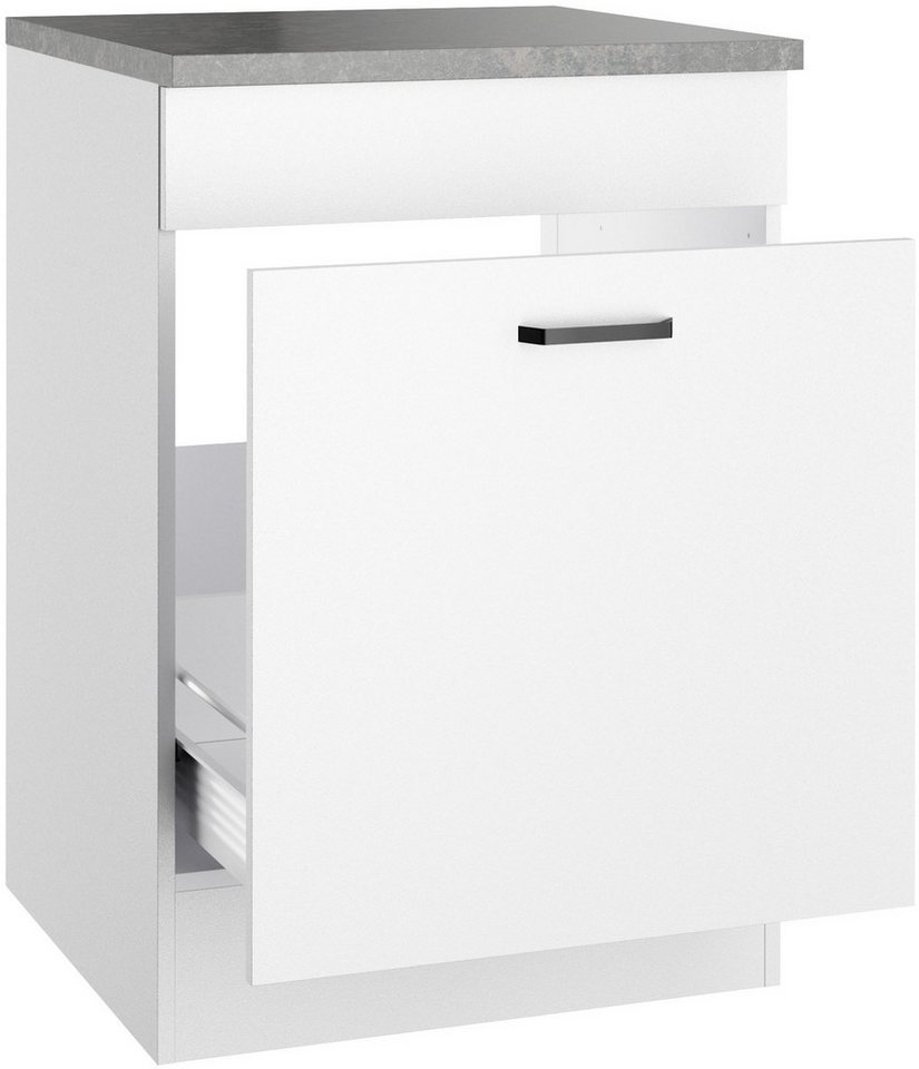 OPTIFIT Spülenschrank OPTImulti Breite 60 cm, mit 1 Auszug, Metallgriffe Bild 3