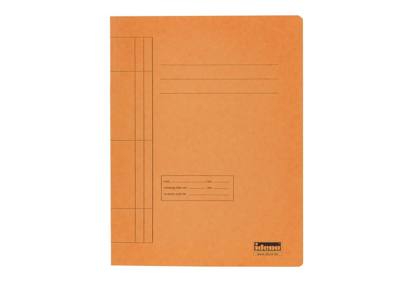 Idena Hefter Idena Kartonschnellhefter A4 orange Bild 4